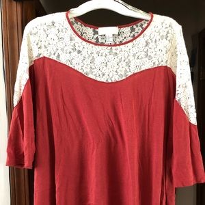 Lacy Forever 21 Blouse